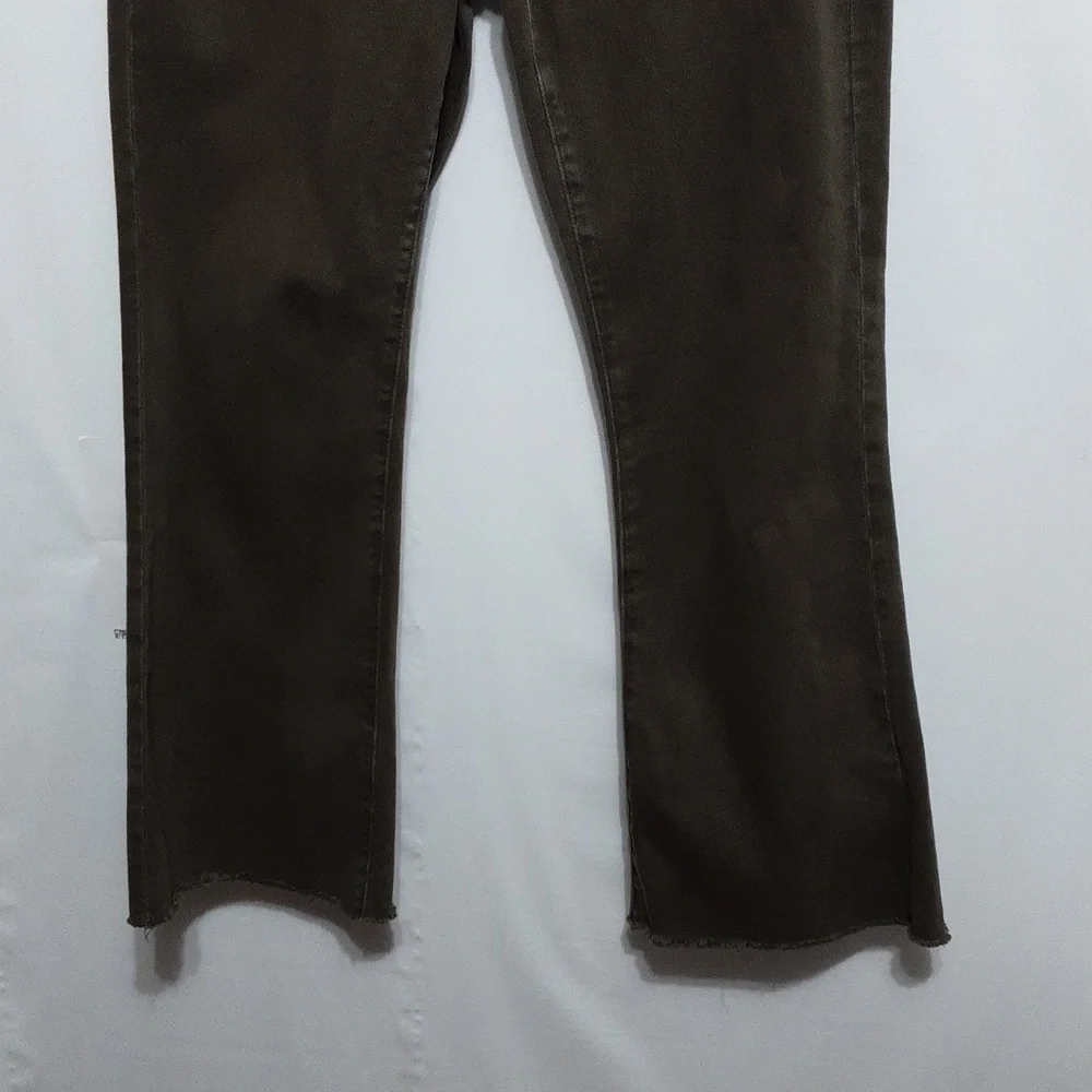 AG Adriano Goldschmied Women's Dark‎ Brown Flare Jeans